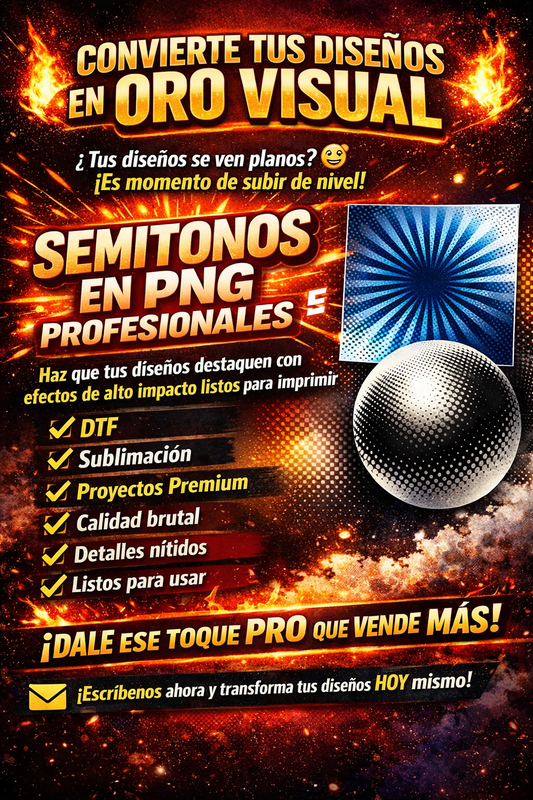 🚀 Convierte tus diseños en ORO VISUAL