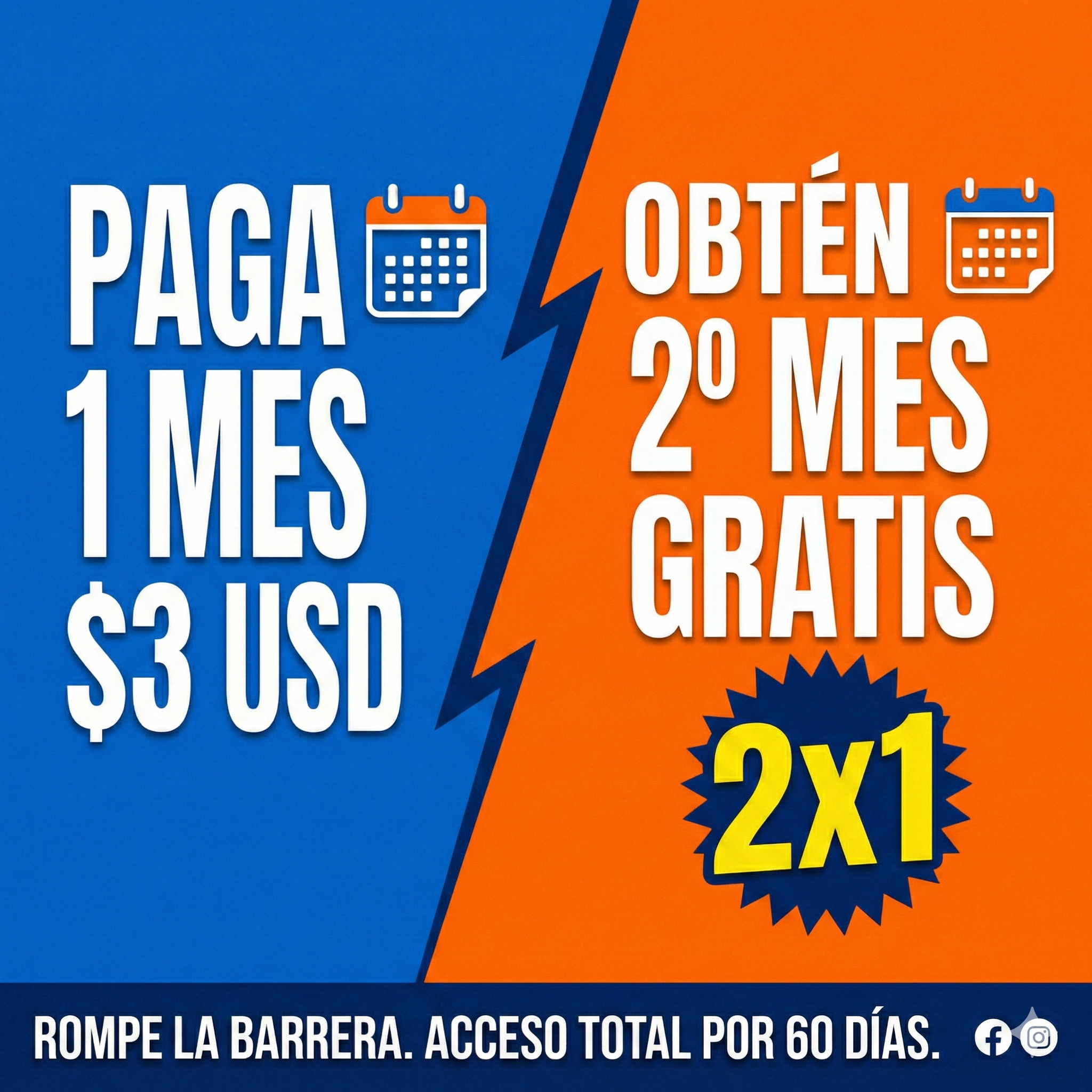 Membresía 2x1 PREMIUM